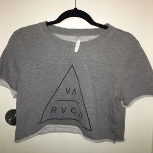 Cropped RVCA top